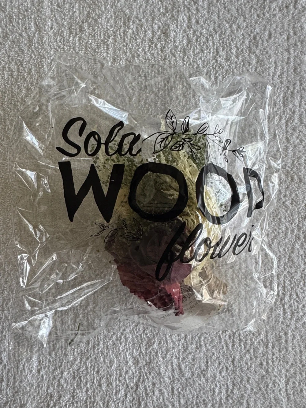 Sola Wood Flowers Love Story Boutonnière Set of 3 Flowers